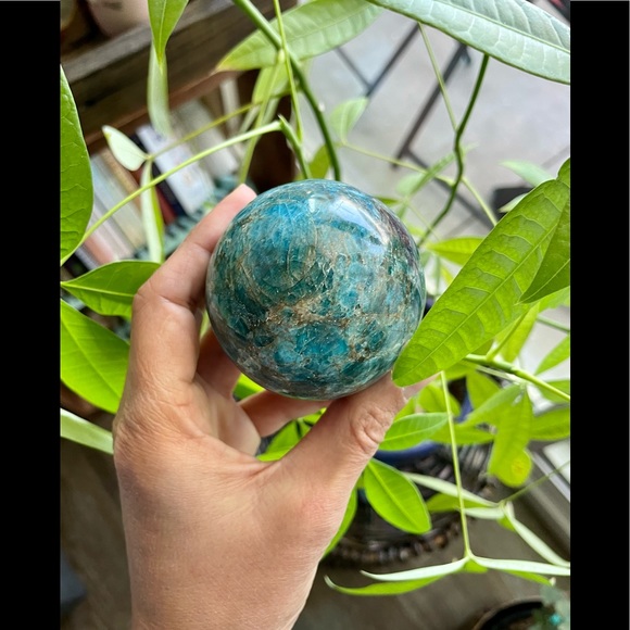 Other - Blue Apatite sphere